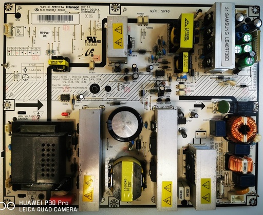 SAMSUNG LE40R73BD – Carte alimentation BN44-00134A REV1.5