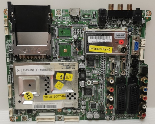 [54-] SAMSUNG LE40R87BD – Carte mère BN41-00813B-MP 1.1 LE40R86BDX-SPE 57571012 BN94-01260C