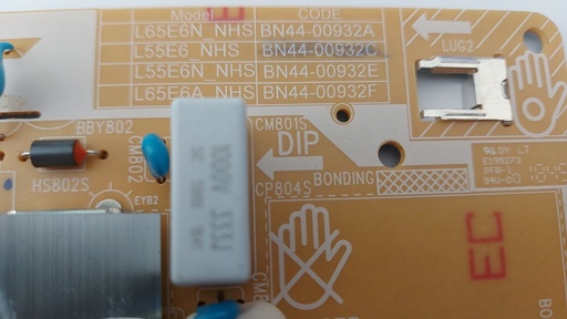 [09--] SAMSUNG UE55NU7305K – CARTE ALIMENTATION BN44-00932C