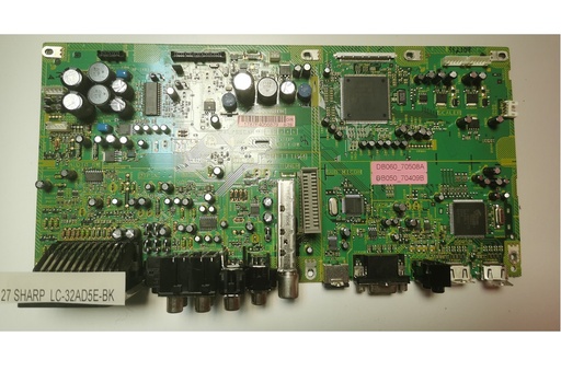 [27-] SHARP LC-32AD5E-BK – Carte mère CMF111B 4 DB060_70508A DB050_70409B