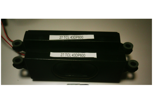 [27-] TCL 43DP600 – Paire de haut-parleurs