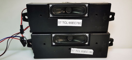 [57--] TCL 65EC780 – Paire de haut-parleurs