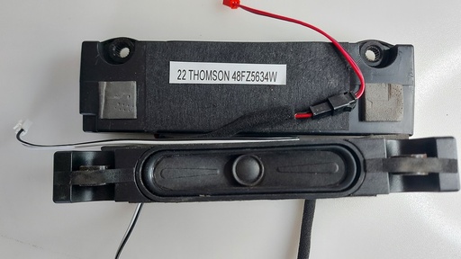 [22--] THOMSON 48FZ5634W HAUT PARLEURS TESTE AVANT DEMONTAGE