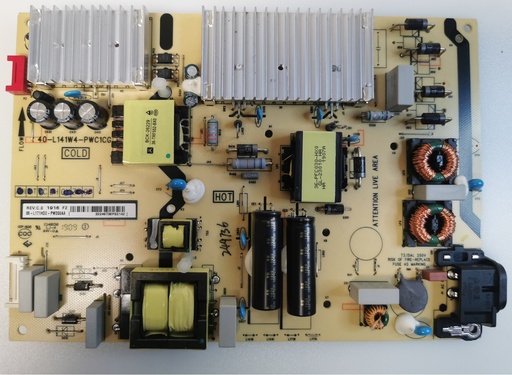 THOMSON 65UD6326 – Carte alimentation 40-L14W4-PWC1CG
