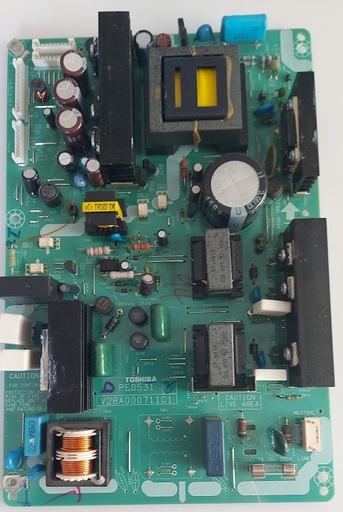 [35-] TOSHIBA 32CV505D – Carte alimentation V28A000711C1