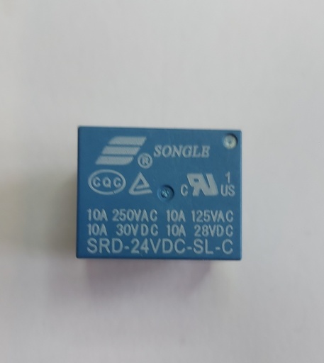 [H007--] Relais Songle SRD-24vDC-SL-C 10 A 250 V