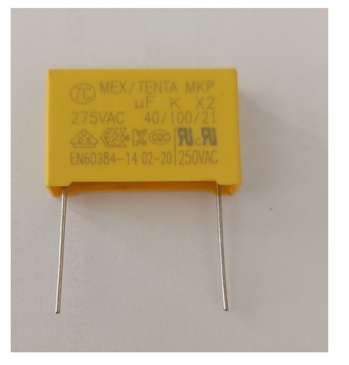 [H001--] Condensateur x2 275 V 0.01 µF – Lot de 1