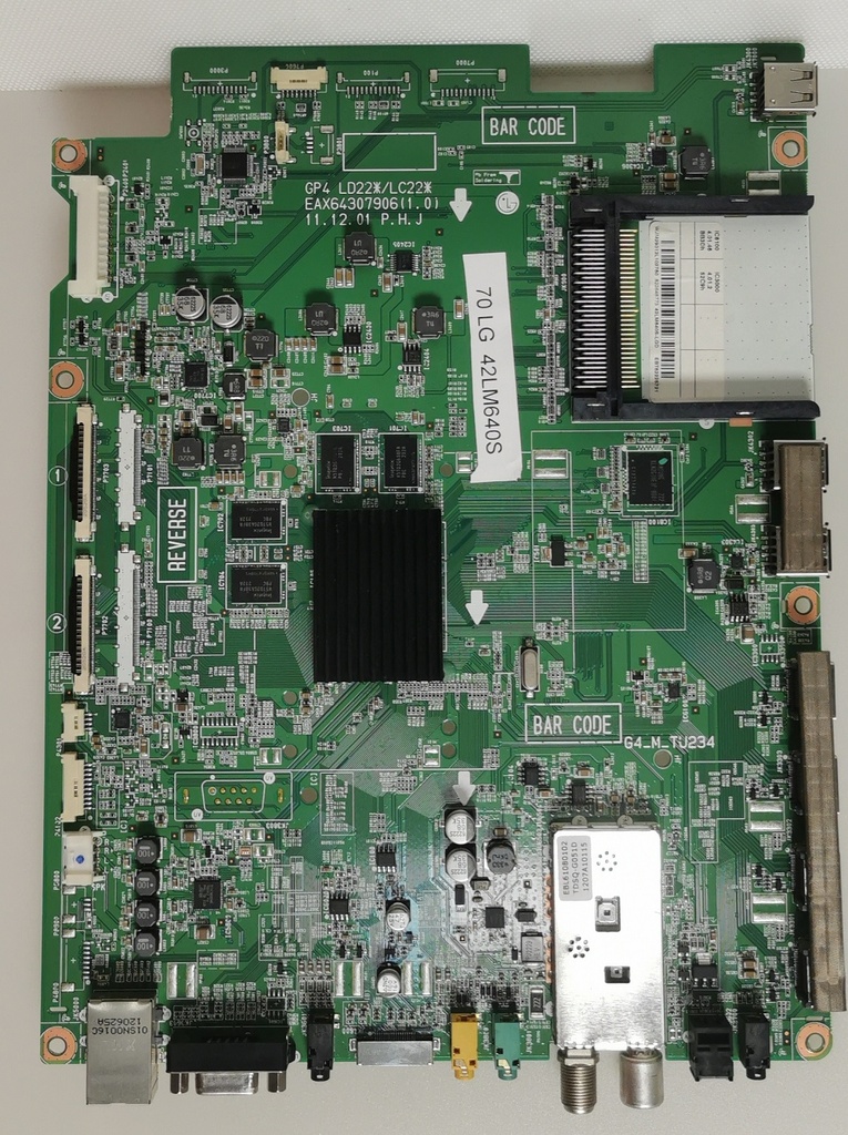 TV Carte mère EAX64797004 EBT62383452 4750LA620S EBR76730901