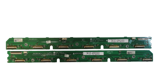 [34-] LG 42PG2500 – Carte buffer XL & XR BUFFER 42G1A_XL EAX52682281 & BUFFER 42G1A_XR EAX50223101