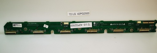 [72-] LG 42PG2500 – CARTE X LGEPDP 080402 42G1A_XL EAX50222501