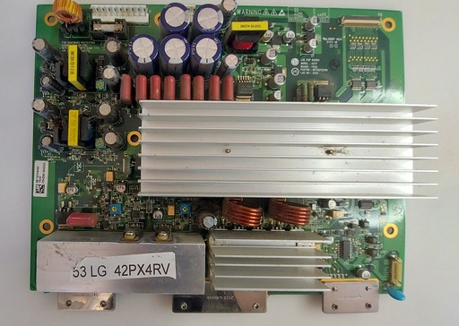 [53-] LG 42PX4RV CARTE YDRV 42V7 TESTE AVANT DEMONTAGE