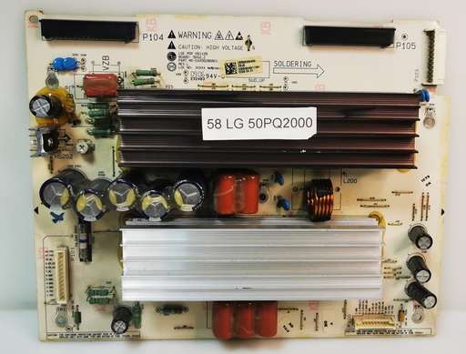 LG 50PQ2000 – CARTE MAIN Z EAX56286801 REV L 50G2_Z