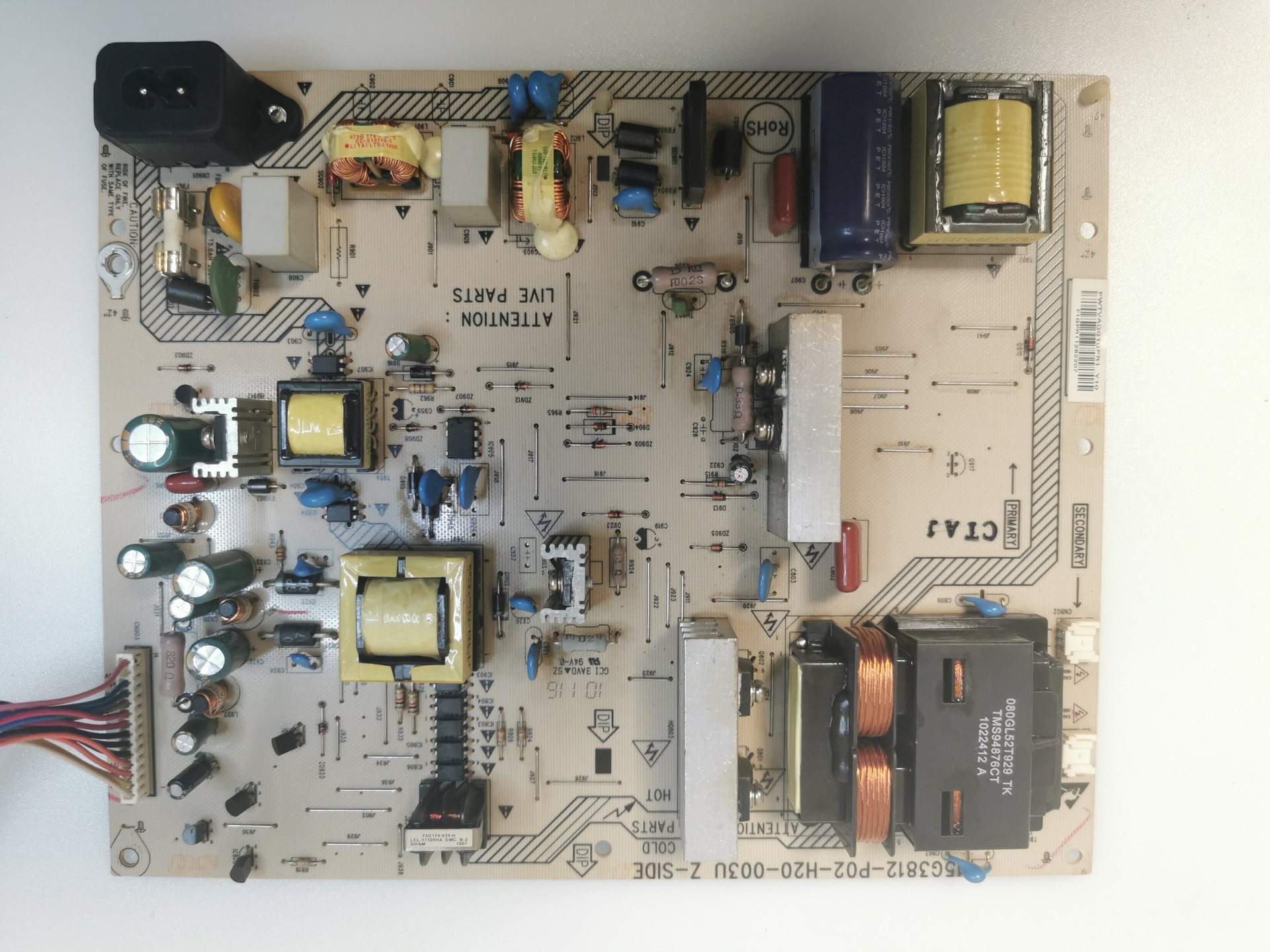 Câble Nappe Alimentation Carte Mère Pour Philips 42PFL5432D/37