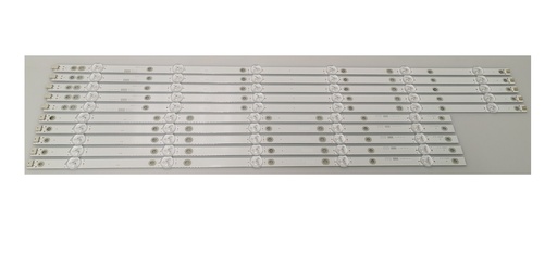 [101-] PHILIPS 58PU56504 – Kit 10 barres LED LB58003 V1_01 – Neuf