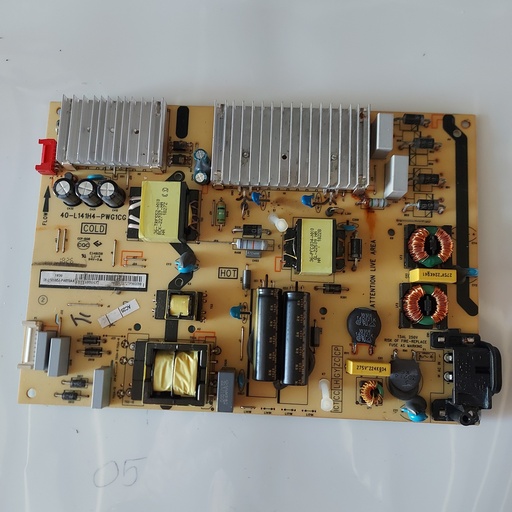 [0005--] TCL U60P6046X1 – Carte alimentation 40-L141H4-PWG1CG