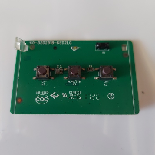 [0005--] TCL U60P6046X1 – CARTE BOUTON ON OFF 40-32D291B-KED2LG
