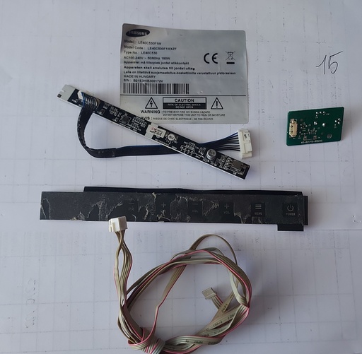 [0015--] SAMSUNG LE40C530F1W – Bouton marche/arrêt WIFI