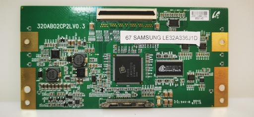 [67-] SAMSUNG LE32A336J1D – Carte T-CON 320AB02CP2LV0.3